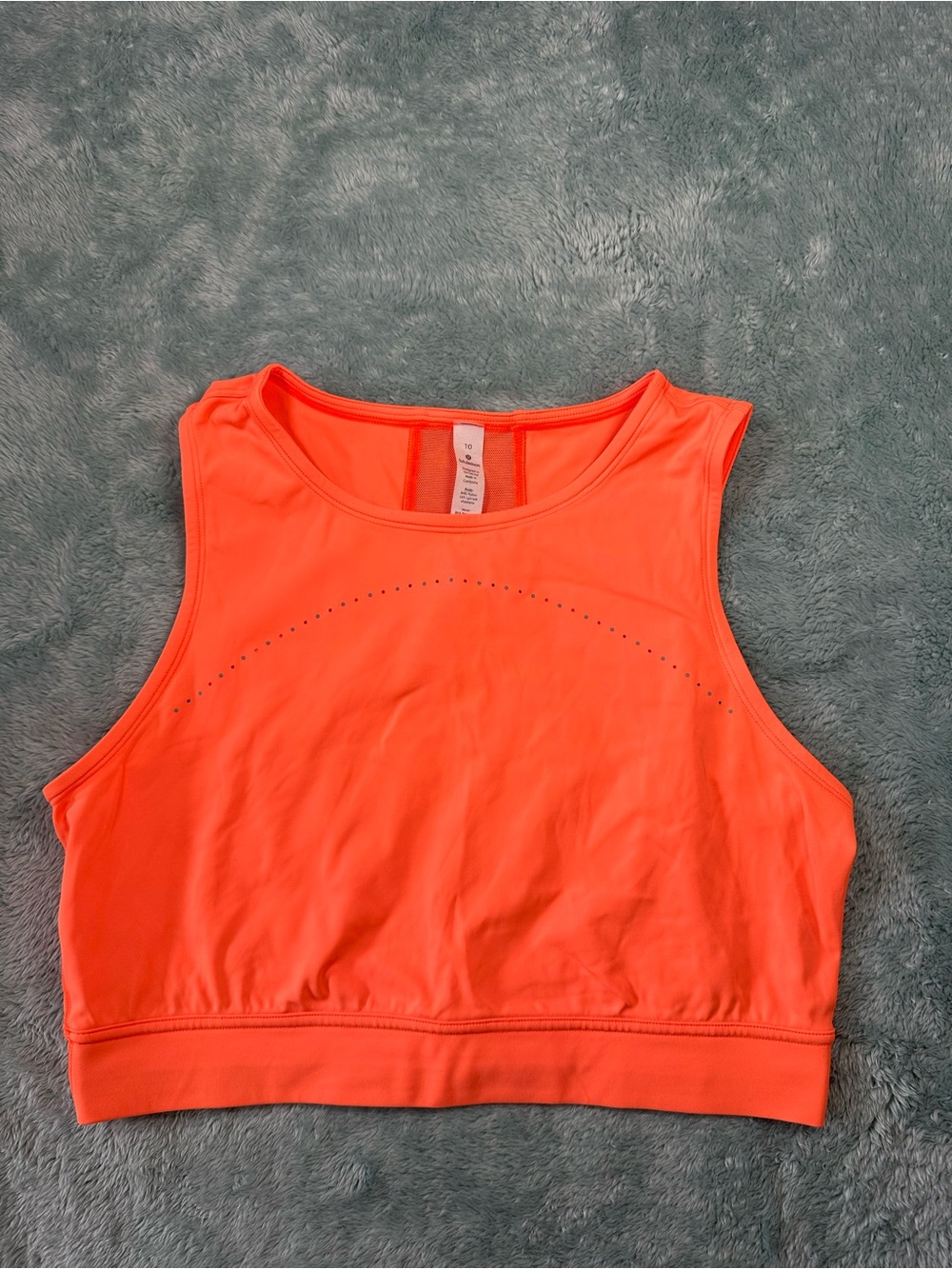 Lululemon Women’s High-Neck Active Crop Tank
